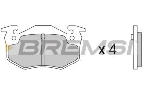 BREMSI BP2217 - B. PADS RENAULT, PEUGEOT, CITROEN