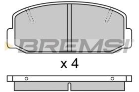 BREMSI BP2223 - B. PADS TOYOTA