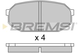 BREMSI BP2249 - B. PADS MITSUBISHI