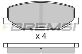 BREMSI BP2278 - B. PADS SANTANA, SUZUKI