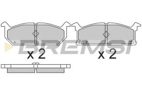 BREMSI BP2279 - B. PADS SUZUKI