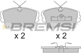 BREMSI BP2283 - B. PADS OPEL