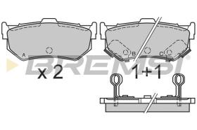 BREMSI BP2291 - B. PADS SUZUKI, HONDA