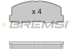 BREMSI BP2299 - B. PADS MITSUBISHI