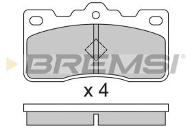 BREMSI BP2306 - B. PADS TOYOTA