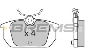 BREMSI BP2313 - B. PADS FIAT, ALFA ROMEO, LANCIA