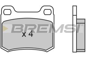 BREMSI BP2314 - B. PADS MERCEDES-BENZ