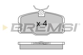 BREMSI BP2317 - B. PADS MERCEDES-BENZ