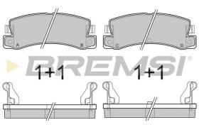 BREMSI BP2323 - B. PADS TOYOTA, LEXUS