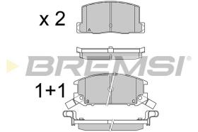 BREMSI BP2325 - B. PADS TOYOTA