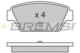 BREMSI BP2330 - B. PADS MITSUBISHI