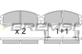 BREMSI BP2332 - B. PADS NISSAN