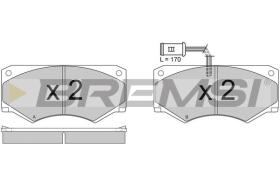 BREMSI BP2341 - B. PADS IVECO