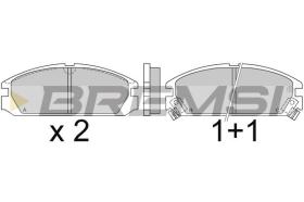 BREMSI BP2349 - B. PADS HONDA, ACURA