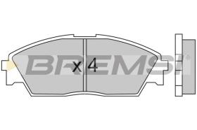 BREMSI BP2350 - B. PADS HONDA