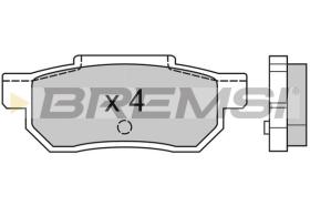 BREMSI BP2351 - B. PADS HONDA