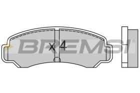 BREMSI BP2359 - B. PADS TOYOTA