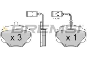 BREMSI BP2361 - B. PADS LAND ROVER, CARBODIES