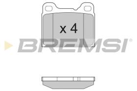 BREMSI BP2383 - B. PADS BMW, MERCEDES-BENZ, OPEL, VW