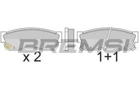 BREMSI BP2388 - B. PADS NISSAN