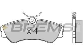 BREMSI BP2541 - B. PADS VW