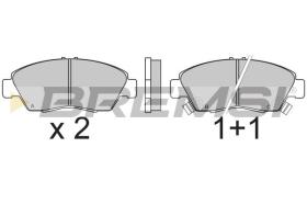 BREMSI BP2547 - B. PADS CHRYSLER, HONDA