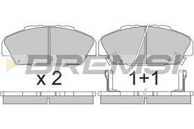 BREMSI BP2648 - B. PADS HONDA