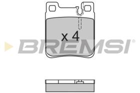 BREMSI BP2653 - B. PADS MERCEDES-BENZ, CHRYSLER