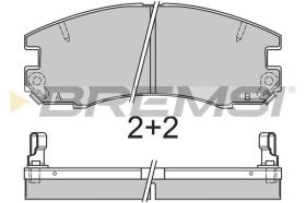 BREMSI BP2654 - B. PADS TOYOTA