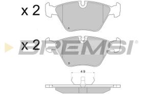 BREMSI BP2665 - B. PADS JAGUAR, DAIMLER