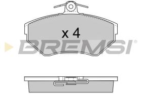 BREMSI BP2674 - B. PADS VW, AUDI