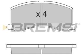 BREMSI BP2684 - B. PADS SUZUKI