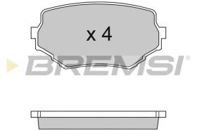 BREMSI BP2713 - B. PADS SUZUKI