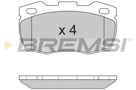 BREMSI BP2717 - B. PADS LAND ROVER