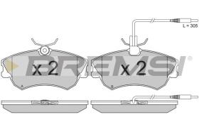 BREMSI BP2801 - B. PADS RENAULT