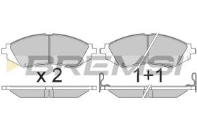 BREMSI BP2803 - B. PADS DAEWOO, CHEVROLET