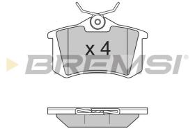 BREMSI BP2806 - B. PADS FIAT, FORD, PEUGEOT, CITROEN