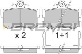 BREMSI BP2818 - B. PADS ROVER, MG