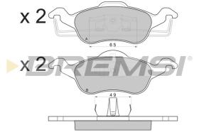 BREMSI BP2824 - B. PADS FORD