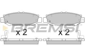 BREMSI BP2831 - B. PADS TOYOTA, LEXUS