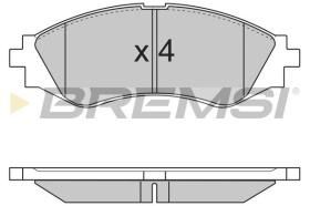 BREMSI BP2833 - B. PADS DAEWOO, CHEVROLET