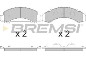 BREMSI BP2840 - B. PADS FORD USA