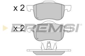 BREMSI BP2842 - B. PADS VOLVO