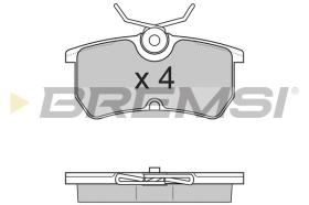 BREMSI BP2844 - B. PADS FORD