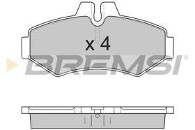 BREMSI BP2845 - B. PADS MERCEDES-BENZ, VW