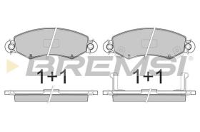 BREMSI BP2846 - B. PADS SUZUKI, SUBARU