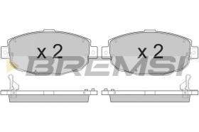 BREMSI BP2856 - B. PADS TOYOTA, LEXUS