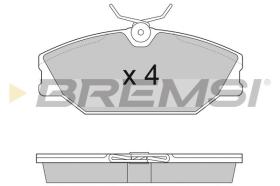 BREMSI BP2874 - B. PADS RENAULT