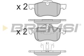 BREMSI BP2878 - B. PADS ROVER, MG