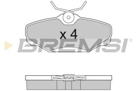 BREMSI BP2884 - B. PADS FORD USA